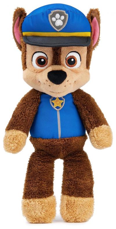 Gund   Pat Patrouille   Chase Taille 35 cm   Peluche Chien   Lavable en Surface