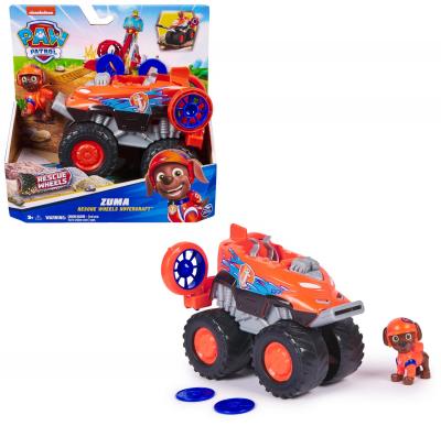Pat Patrouille   V�hicule Figurine Zuma Rescue Wheels   Voiture Figurine