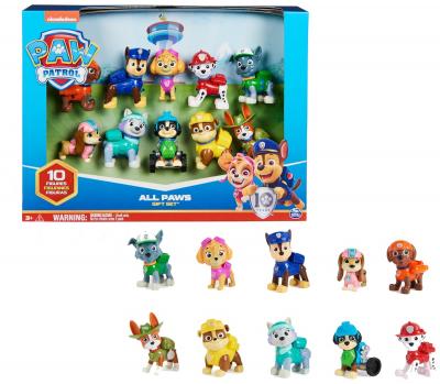 Pat Patrouille   Figurines 10e Anniversaire   10 Figurines Articul�es Chase