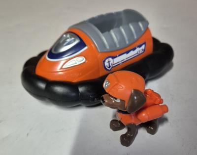 Paw patrol vehicule zuma hovercraft 07 pat patrouille avec figurine