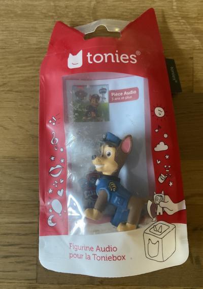 FIGURINE AUDIO TONIES PAW PATROL La Pat' Patrouille  CHASE paw patrol