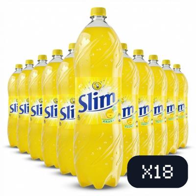 Hamoud   Soda Ananas   Boisson Gazeuse Rafra�chissante   Bouteille 1L lot de 18
