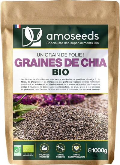 Graines de Chia Bio 1KG