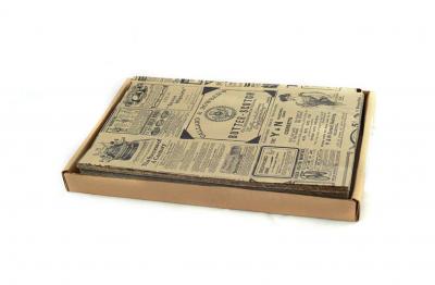Lot de 500 feuilles de papier anti graisse pour emballer les aliments