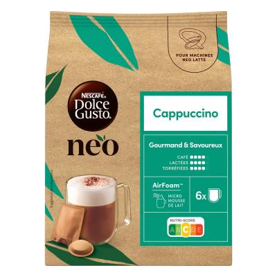 Cappuccino   30 Dosettes de caf� et 30 sachets de lait (5 bo�tes de 6