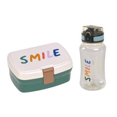 Set bo�te � pain & gourde   Set d�jeuner avec bo�te � lunch et gourde (460