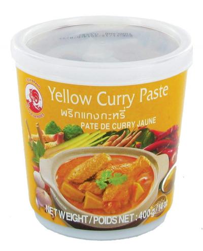 PATE DE CURRY JAUNE   POT DE 400G