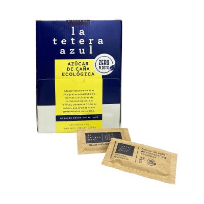 LA TETERA AZUL   200 Enveloppes individuelles �cologiques sucre de canne. Sucre