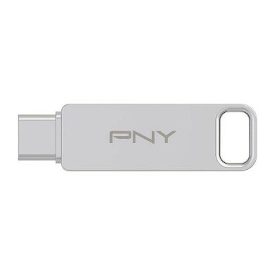 Cl� USB 3.2   PNY   DUO LINK   Type C-Type A   256 Go   Jusqu'a 200 Mo-s