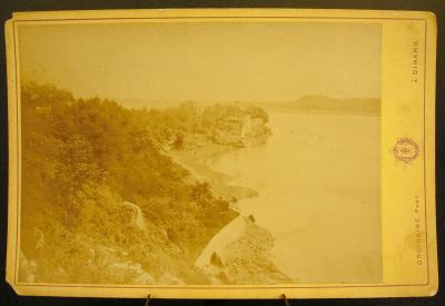 Photo c1900 Dinard embouchure de la Rance Bretagne photographie ancienne 16 cm