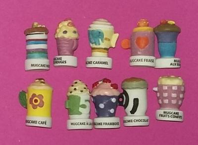 S�rie compl�te f�ves mugcakes mug cake 2016 tasses bols mazagran 1