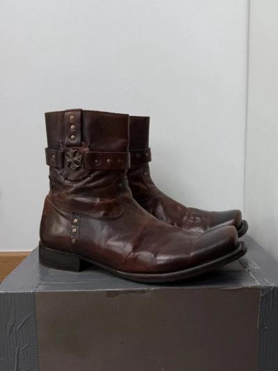 Bottes bottines Mark Nason archive vintage ann�es 2000 rock punk street wear y2k