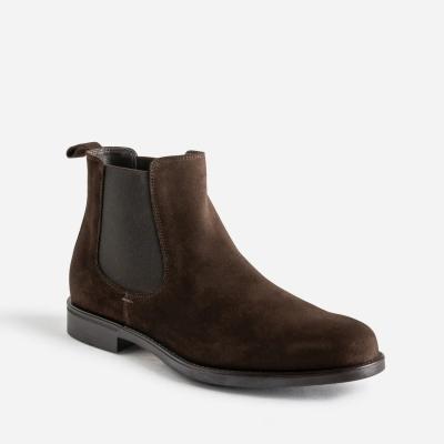 Bottes Eram Chelsea pour homme taille 42 daim marron neuves