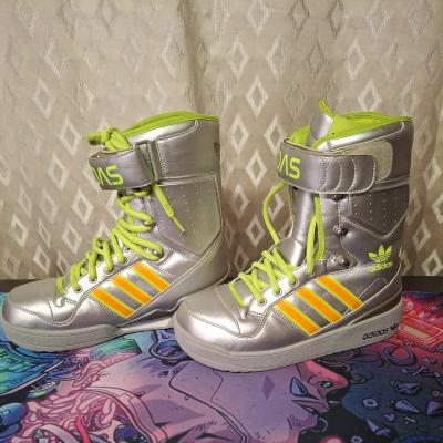Adidas Jeremy Scott JS Snow Boots NASA Silver Metallic