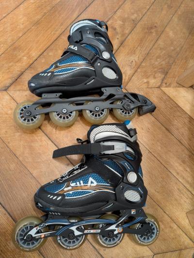 Kit Roller Junior Fila (Roller, Casque, Protections, Sac)