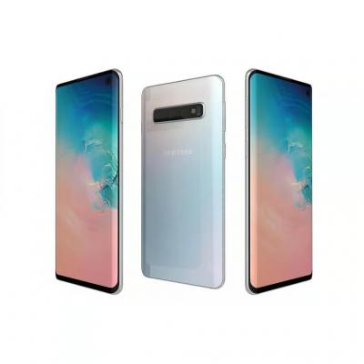 Samsung Galaxy S10 SM G973F   128Go   Blanc Prisme (D�simlock�) (Double SIM)