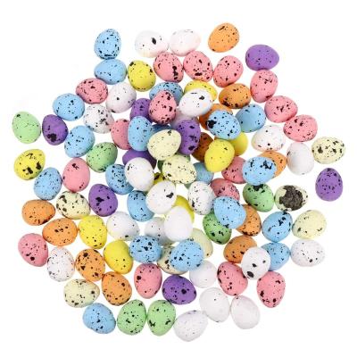 100Pcs Oeufs Mousse de P�ques Multicolores Easter D�corations Artisanales Min...