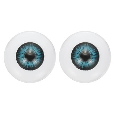 24mm Yeux De S�curit�, 2 Pcs Yeux en Acrylique R�alistes DemiGlobes Oculaires...