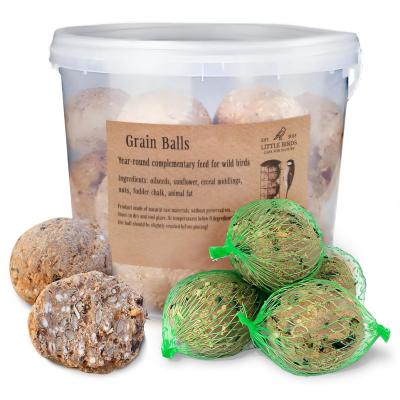 Care4Nature 30 Boules de Graisse Oiseaux du Jardin avec Filet