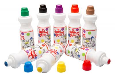 Chubbi Lot de 8 marqueurs de peinture 75 ml