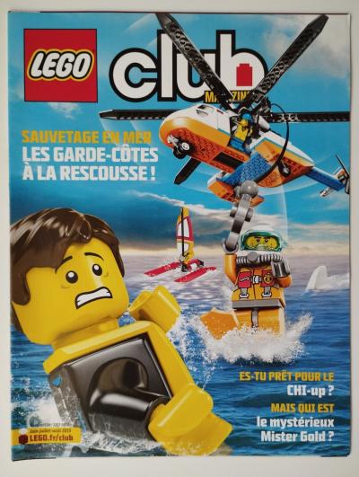 Lego Club Magazine Sauvetage en mer 2013