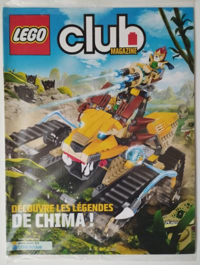 Lego Club Magazine Les l�gendes de Chima 2013