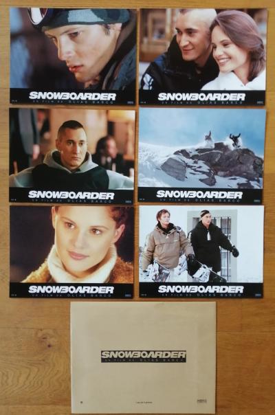 SNOWBOARDER olias barco jeu photos originale lobby cards