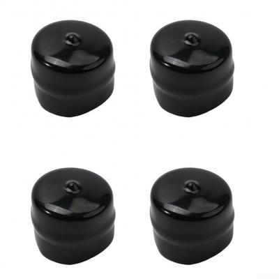 Lot de 4 capuchons d'essieu en caoutchouc pour tracteur de pelouse