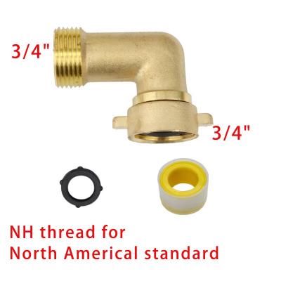 S�parateur De Tuyau D'Arrosage En Laiton Robuste � 1 � 4 Voies, Connecteur Hexag