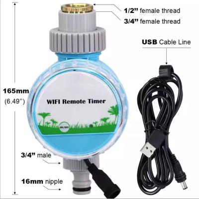 Minuterie D'Eau De Jardin Sans Fil Wifi, T�l�phone Intelligent, T�l�commande, Se