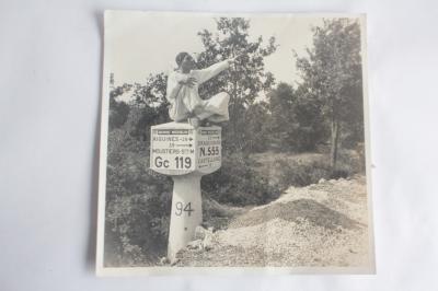 Ancienne photographie Borne Michelin Provence Alpes C�te d'Azur (72087)