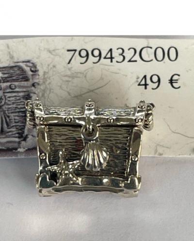 Charm pandora coffre aux tresors neuf -7938