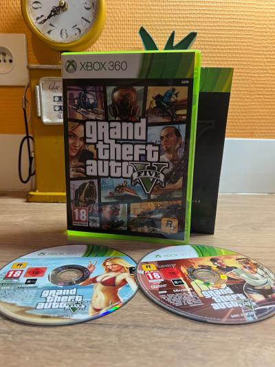 Grand theft Auto Five V   Xbox 360   Bon �tat   Complet   Pal