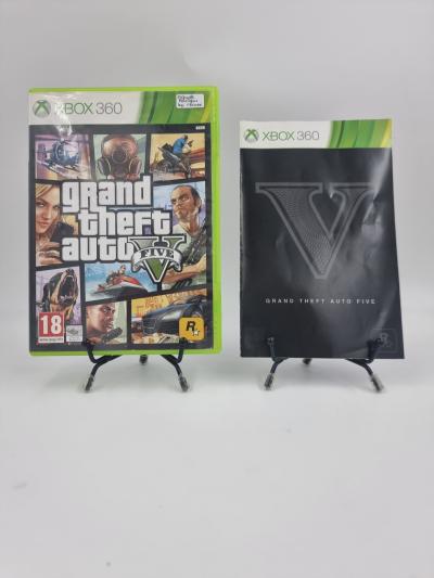 Jeu Xbox 360 Grand Theft Auto V (5) en boite, complet