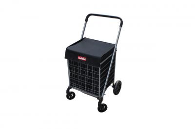 Chariot de courses Caddie 4 roues   Leger pliable grand format XXL   Freins
