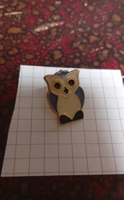 Pin'S Chouette Hibou Zamac Animaux R�f 2623b
