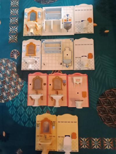 Lot Playmobil D�cor De Maison 1900