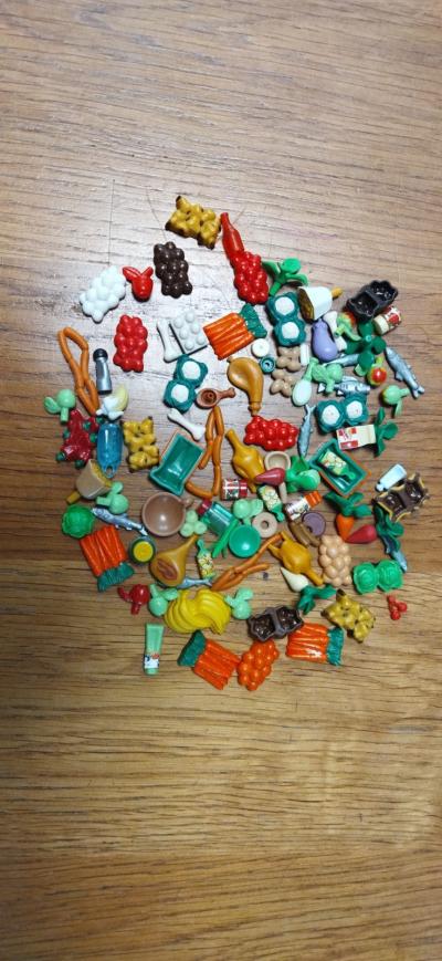 lot d'aliments playmobil