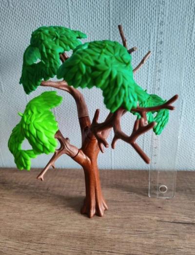 Playmobil Grand Arbre For�t Bois feuillage verdure nature maison jardin