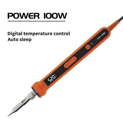 Kit De Fer � Souder �lectrique Num�rique 100W, 220V, Temp�rature R�glable, Outil