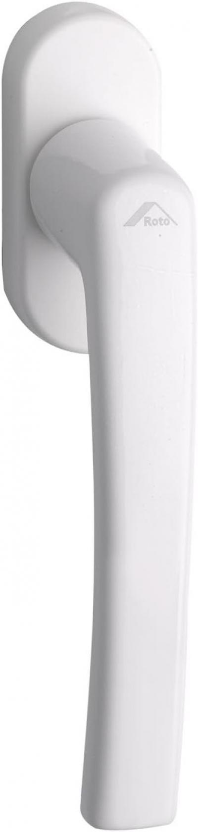 Poign�e de fen�tre blanc signalisation avec vis tige carr�e 7 x 35 mm