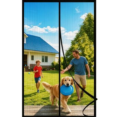 Moustiquaire Porte Fenetre Magn�tique 65x200CM, Rideau Anti Mouche