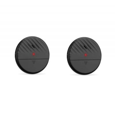Alarme de fen�tre de Porte avec capteur de Vibration Noir 2 Packs 125dB