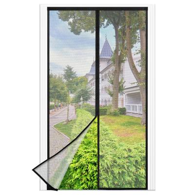 Moustiquaire Porte Fen�tre, 140 x 240 CM   Maille Fine NOIRE Rideau Anti