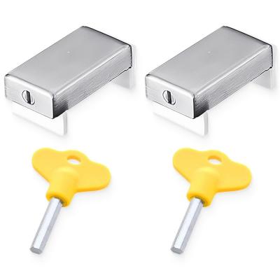 Verrous pour fen�tre, Verrou Baie Coulissante, Lot de 2 serrures de s�curit�