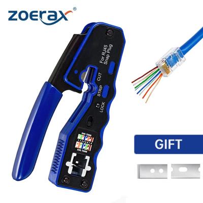 Outil De Sertissage Tout En Un RJ45, Pour Cat6A Cat6 Cat5 8P8C, Connecteur Mod