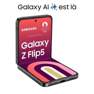 SAMSUNG Galaxy Z Flip5 5G 8Go 256 Go Ecran pliable 6,7' NEUF   cr�me blanc