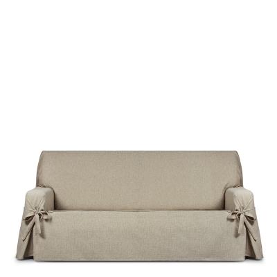Housse de canap� avec des Rubans antitache 4 Places Beige Design Genna