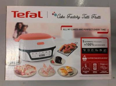 Tefal Machine � g�teaux Cake Factory Tutti Frutti avec moules   Neuve, scell�e