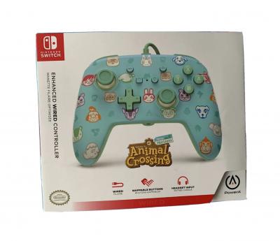 Nintendo Switch Enhanced Wired Controller - Manette Officielle - Animal Crossing